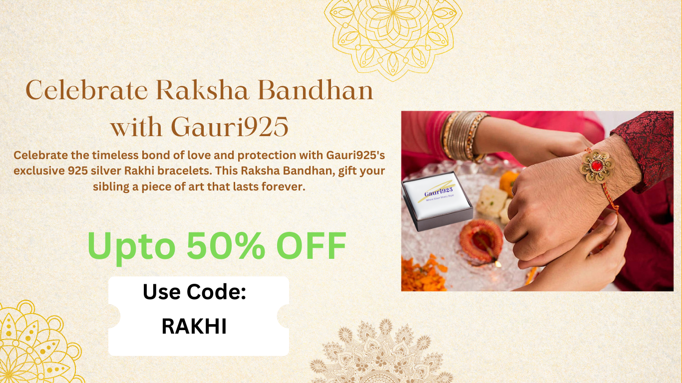 Celebrate the Unbreakable Bond: Why Silver Jewelry Makes the Perfect Rakhi Gift