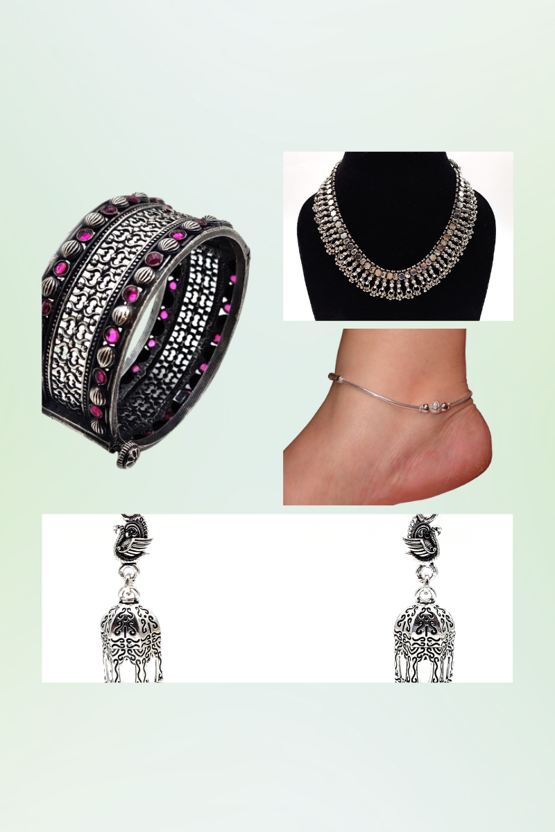 Why Navratri Silver Jewellery is the Must-Have Accessory for This Season's Celebrations!