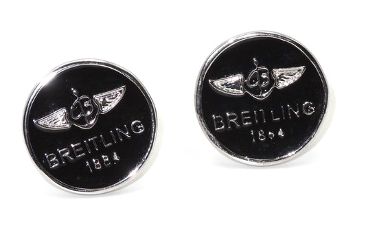 silver cufflinks