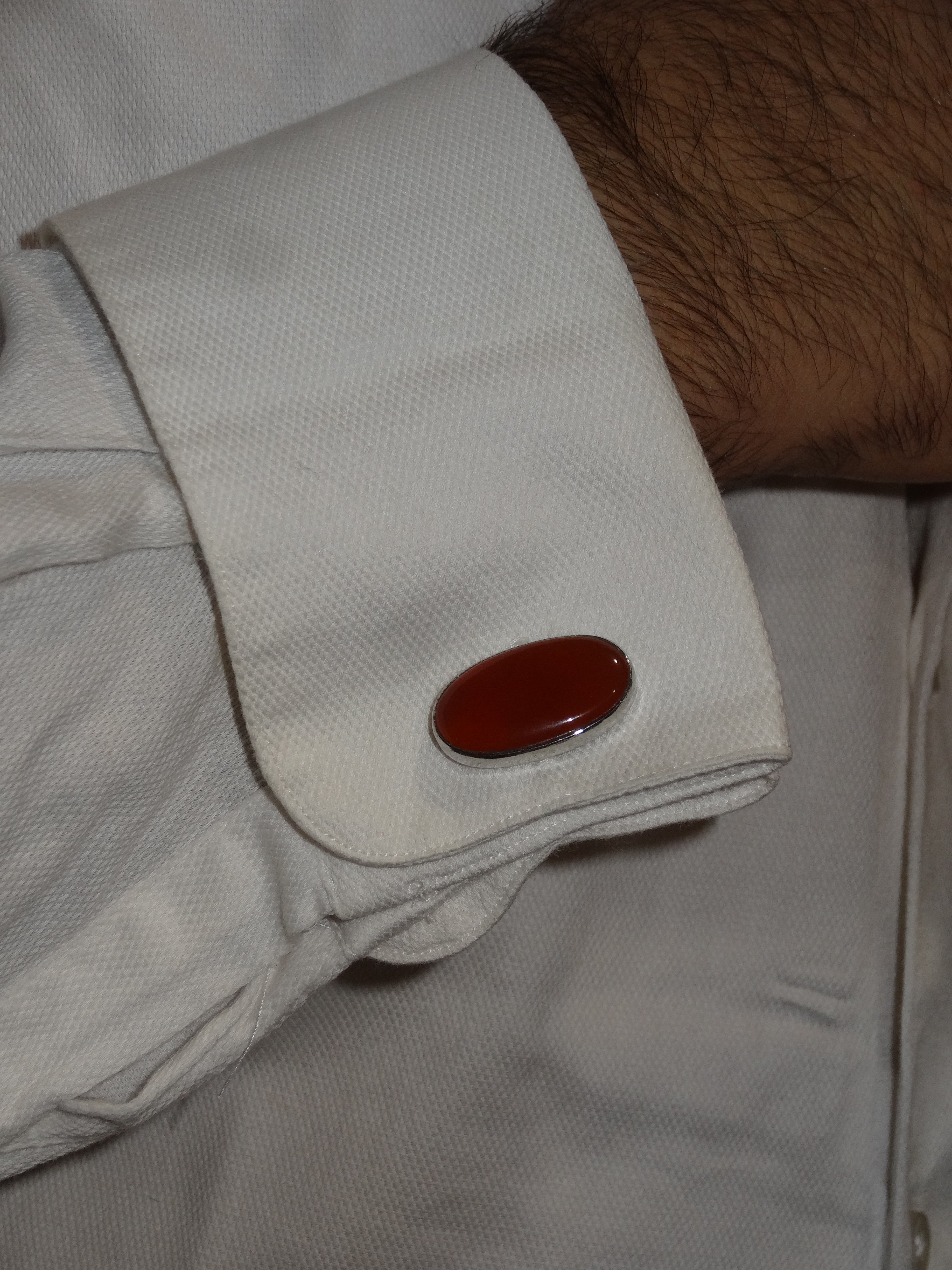 silver cufflinks for men