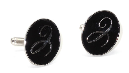 silver cufflinks