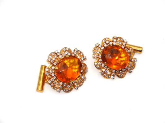 gold plated cufflinks