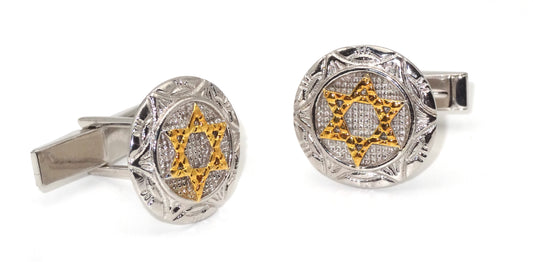 gold plated cufflinks