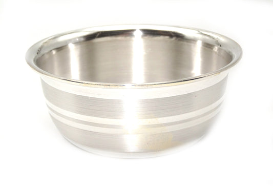 silver medium size bowl