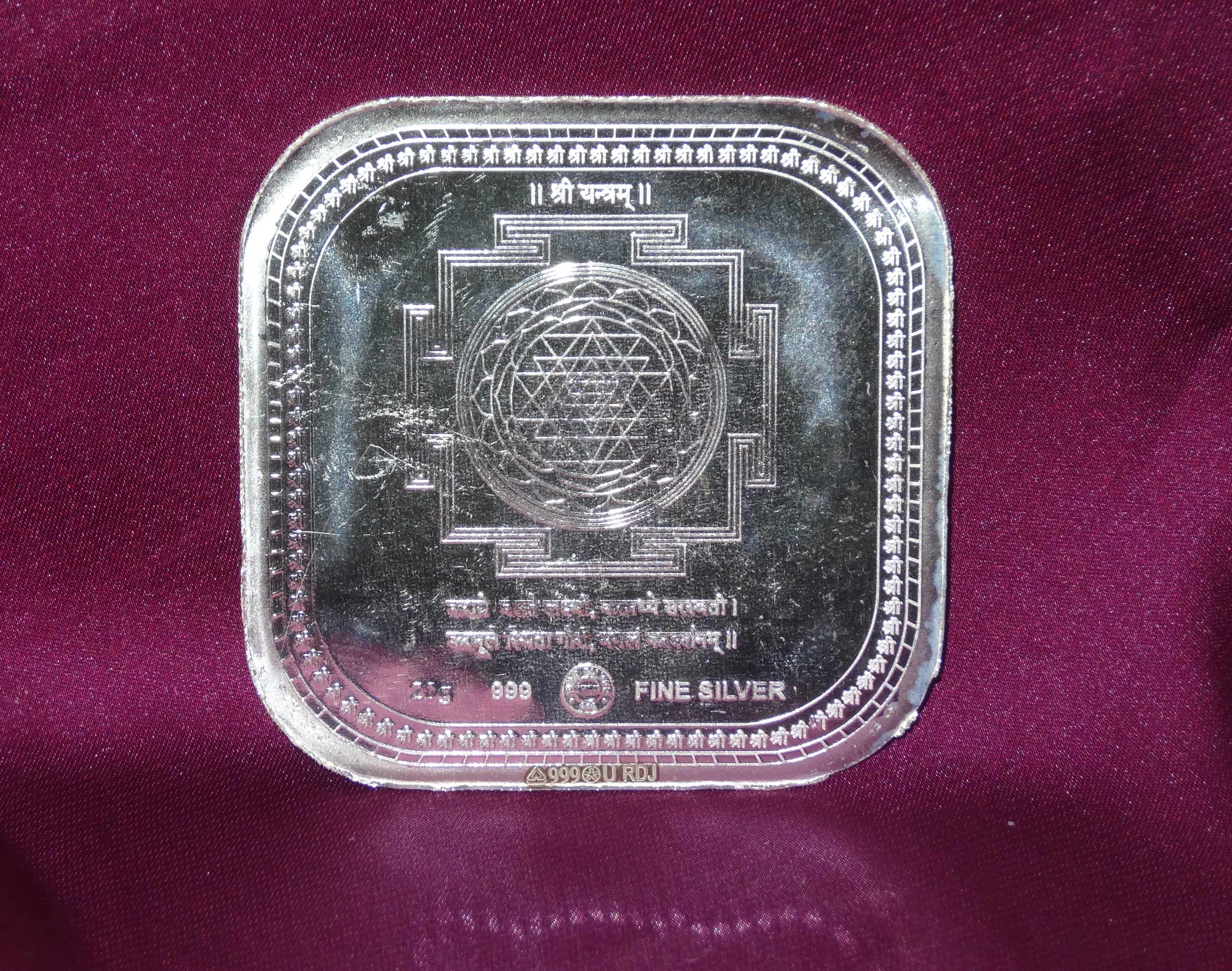 pure 999 silver coin