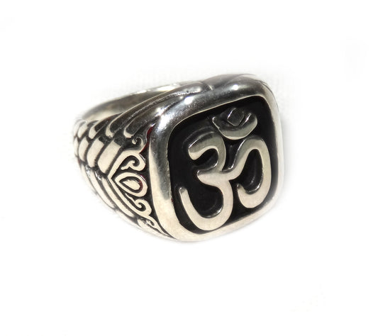 silver om ring