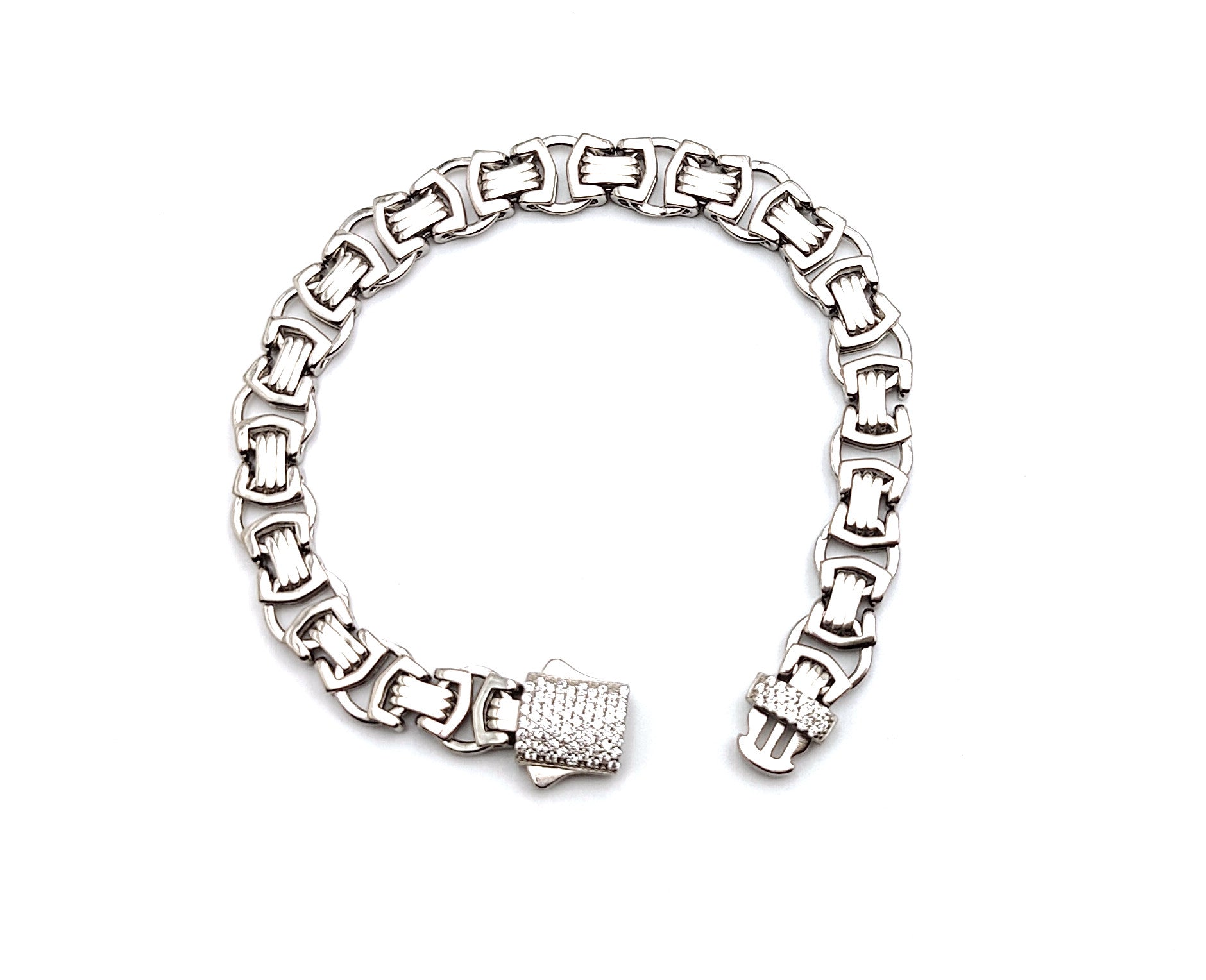 Gauri925 men's silver jewellery 925 bracelet link bracelet silver bracelet sterling silver silver pure silver 92.5 hallmarked