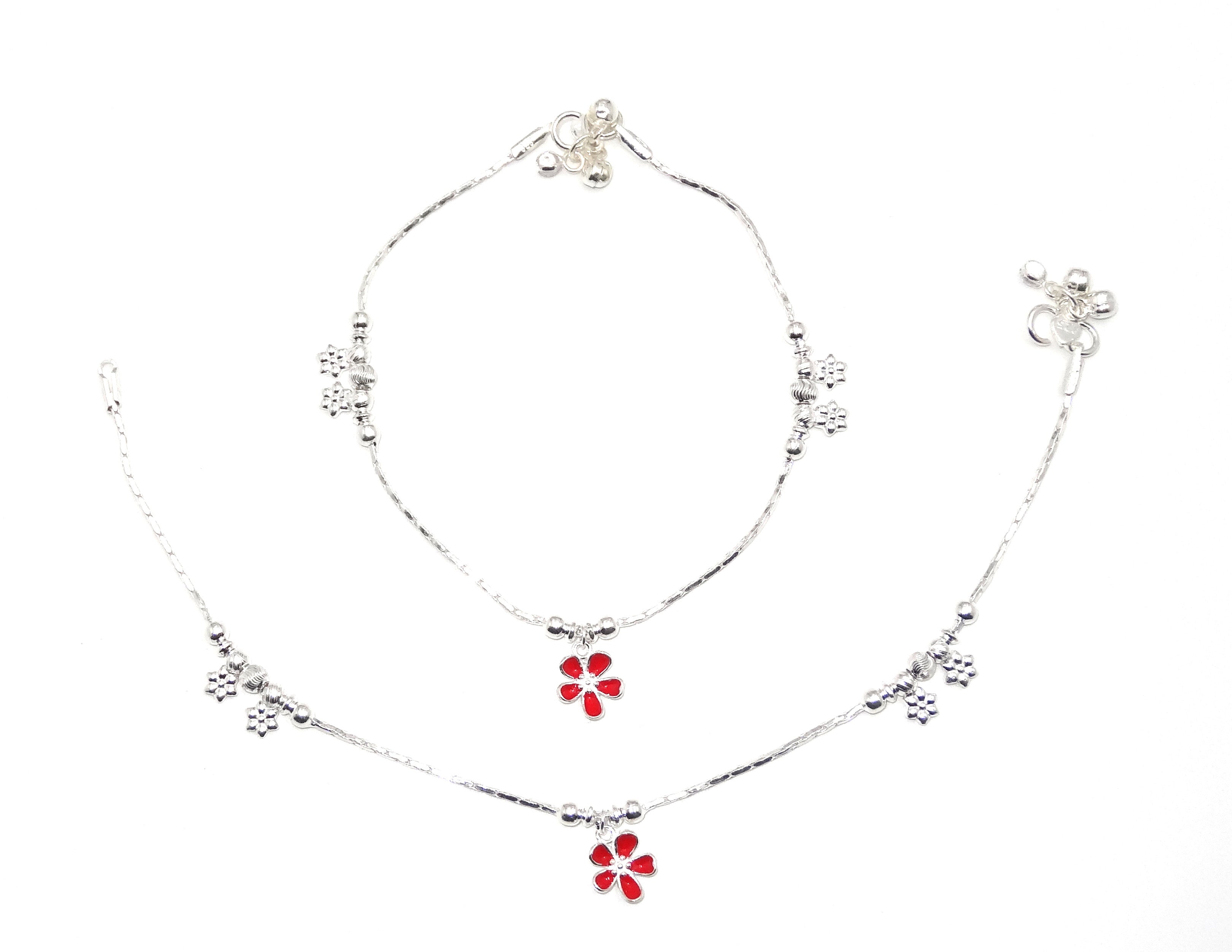 sterling silver anklet