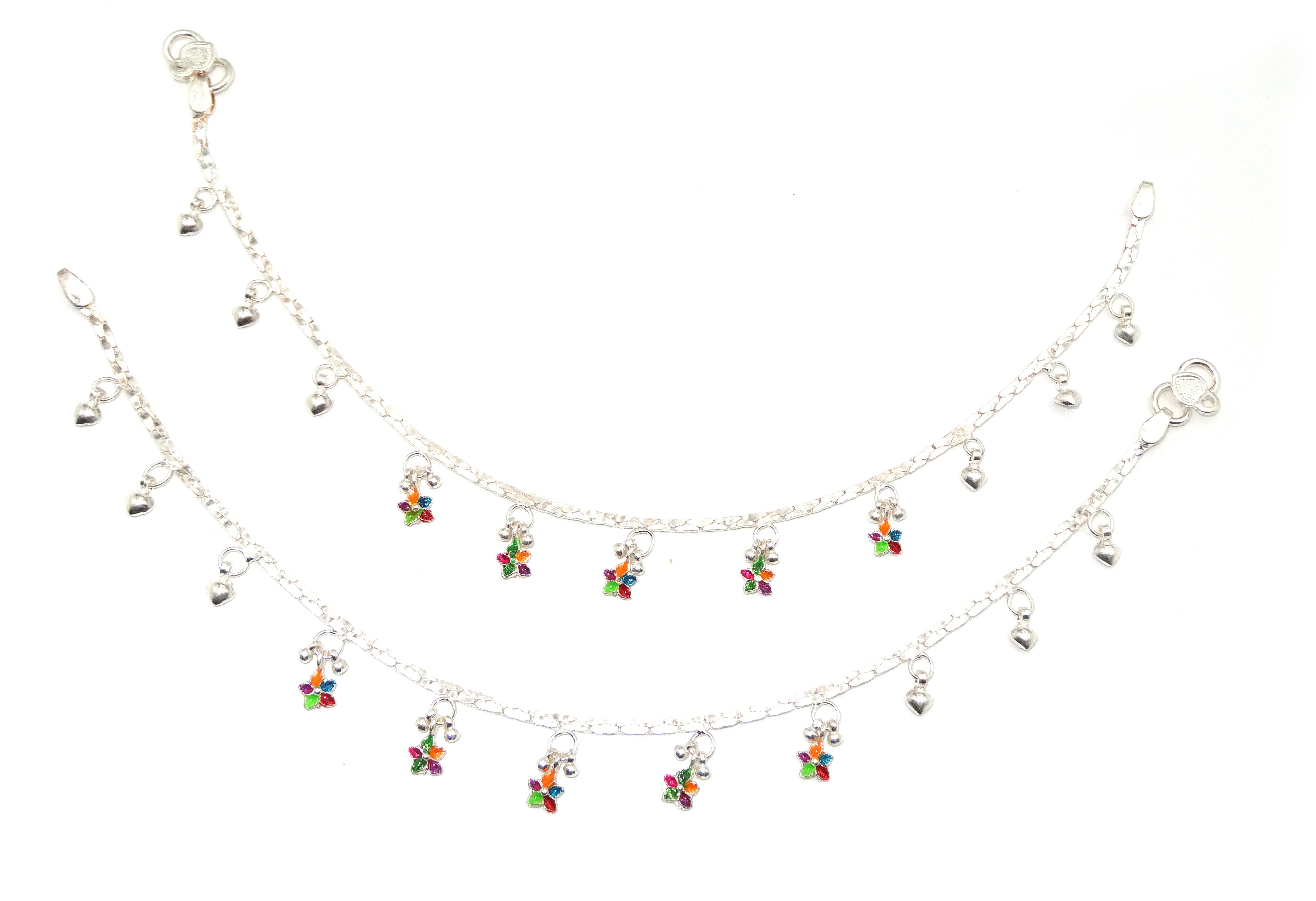 pure 925 silver anklet