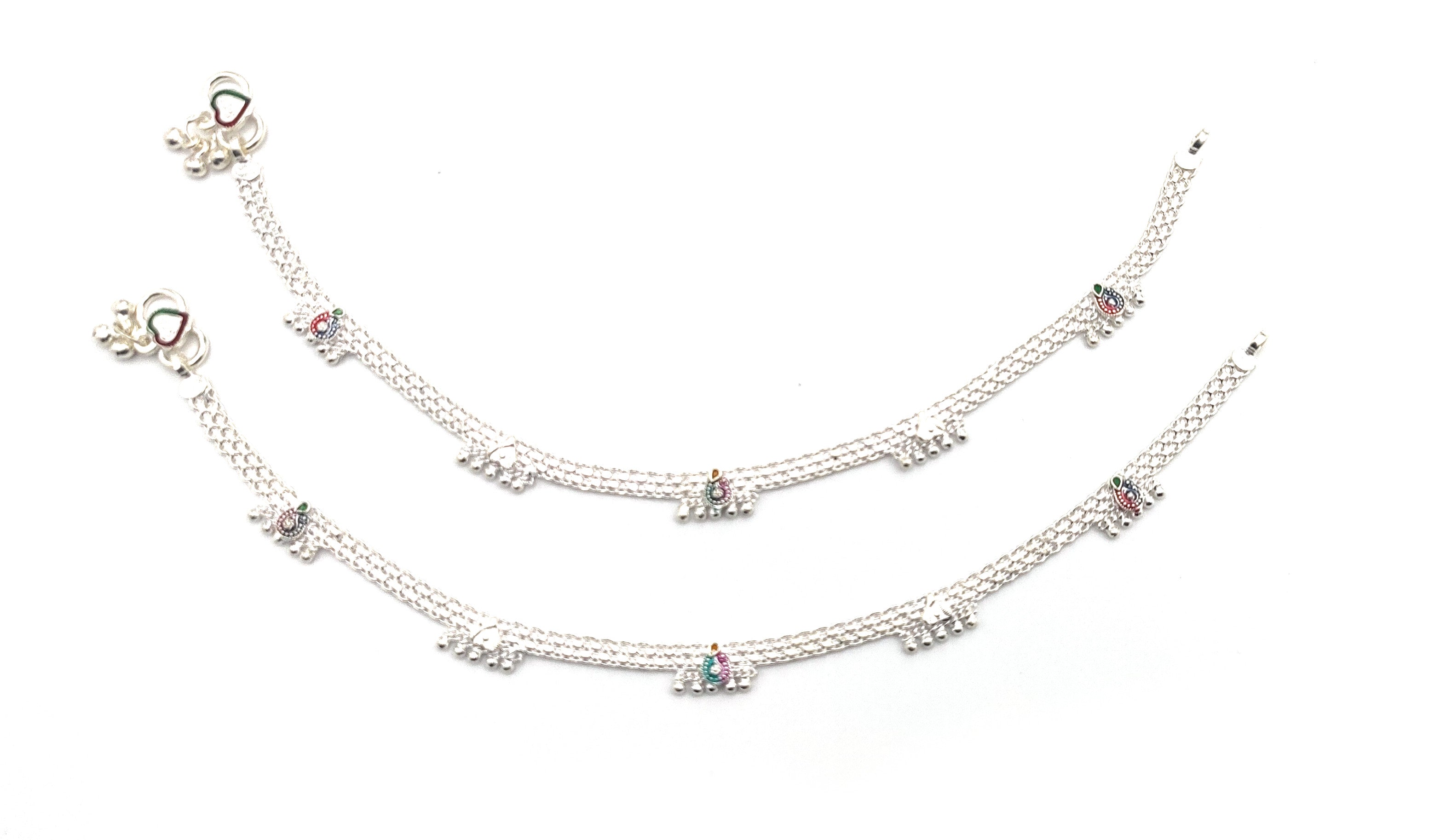 pure 925 silver anklet
