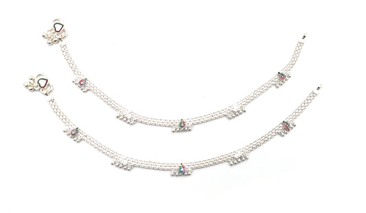 pure 925 silver anklet
