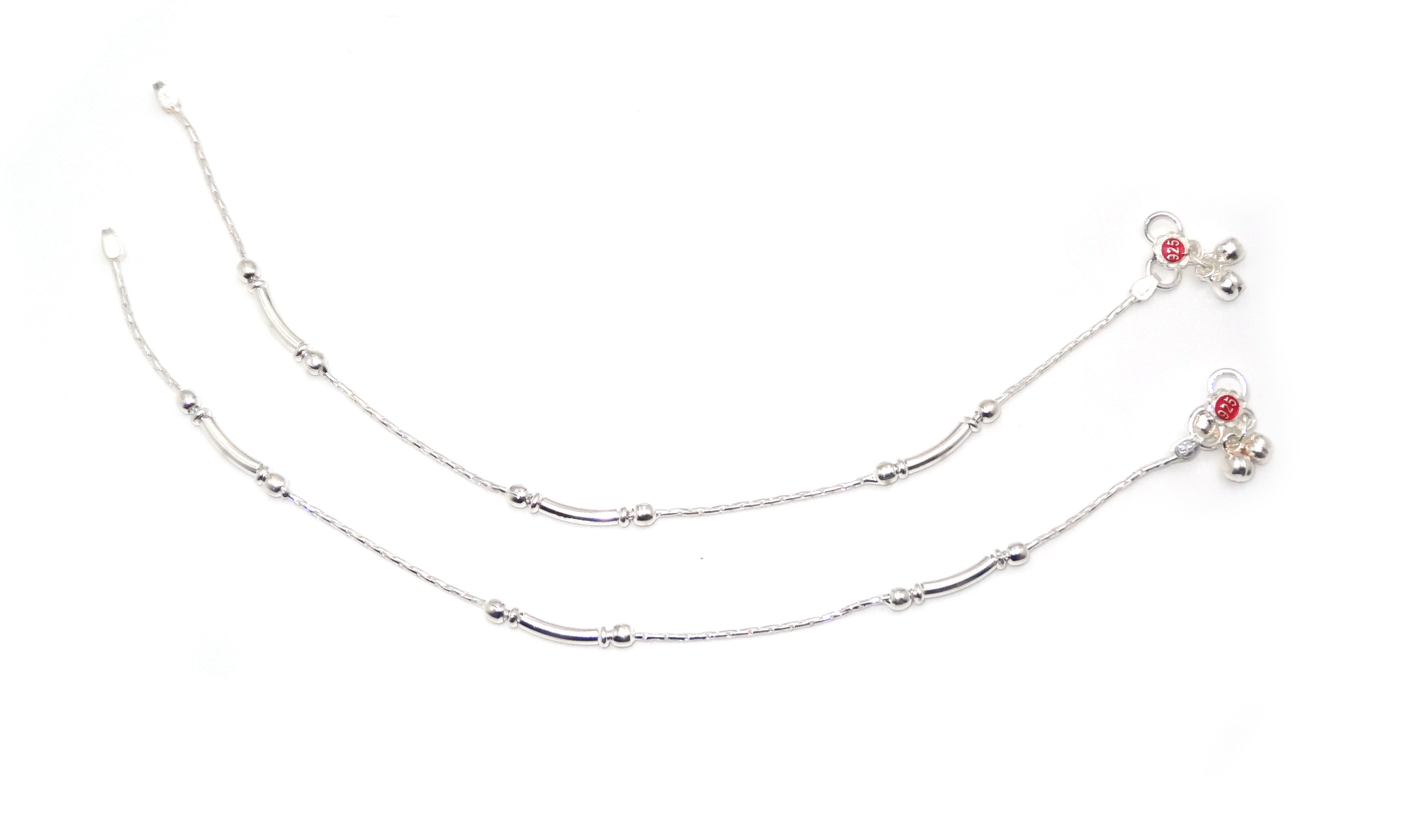 pure 925 silver anklet