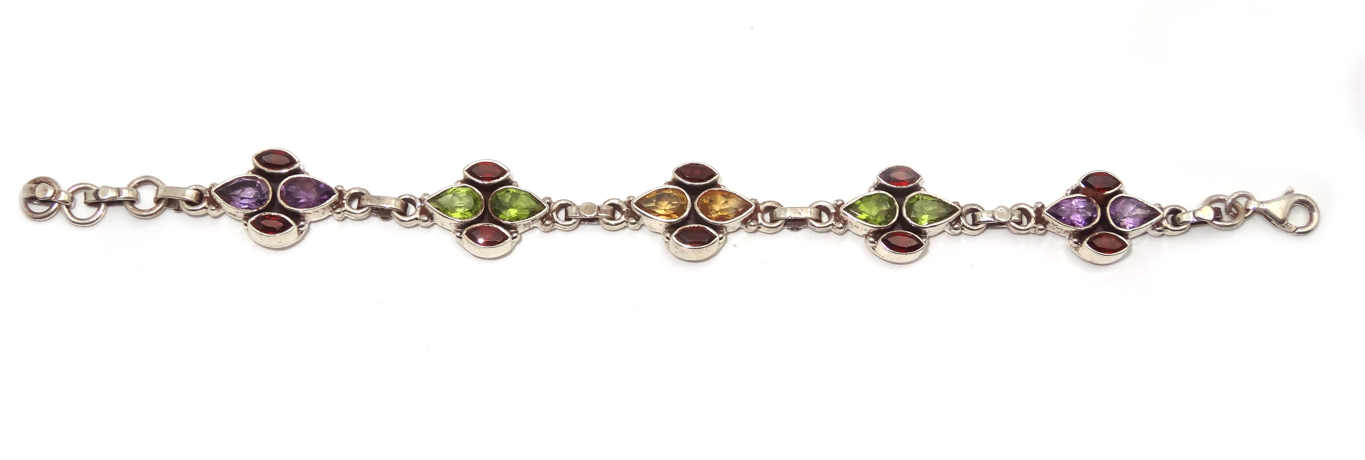 multistone bracelet