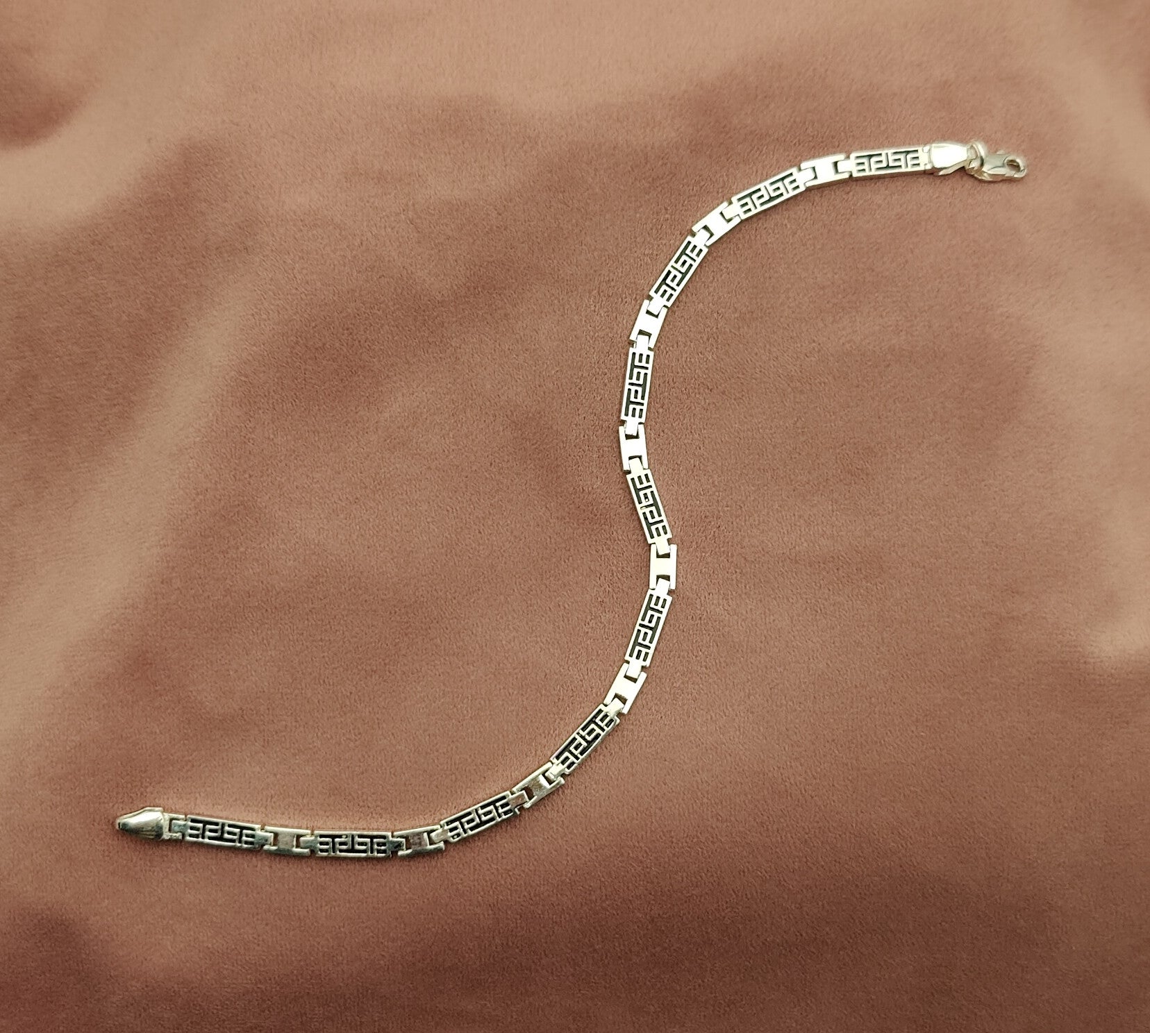 silver italian bracelet