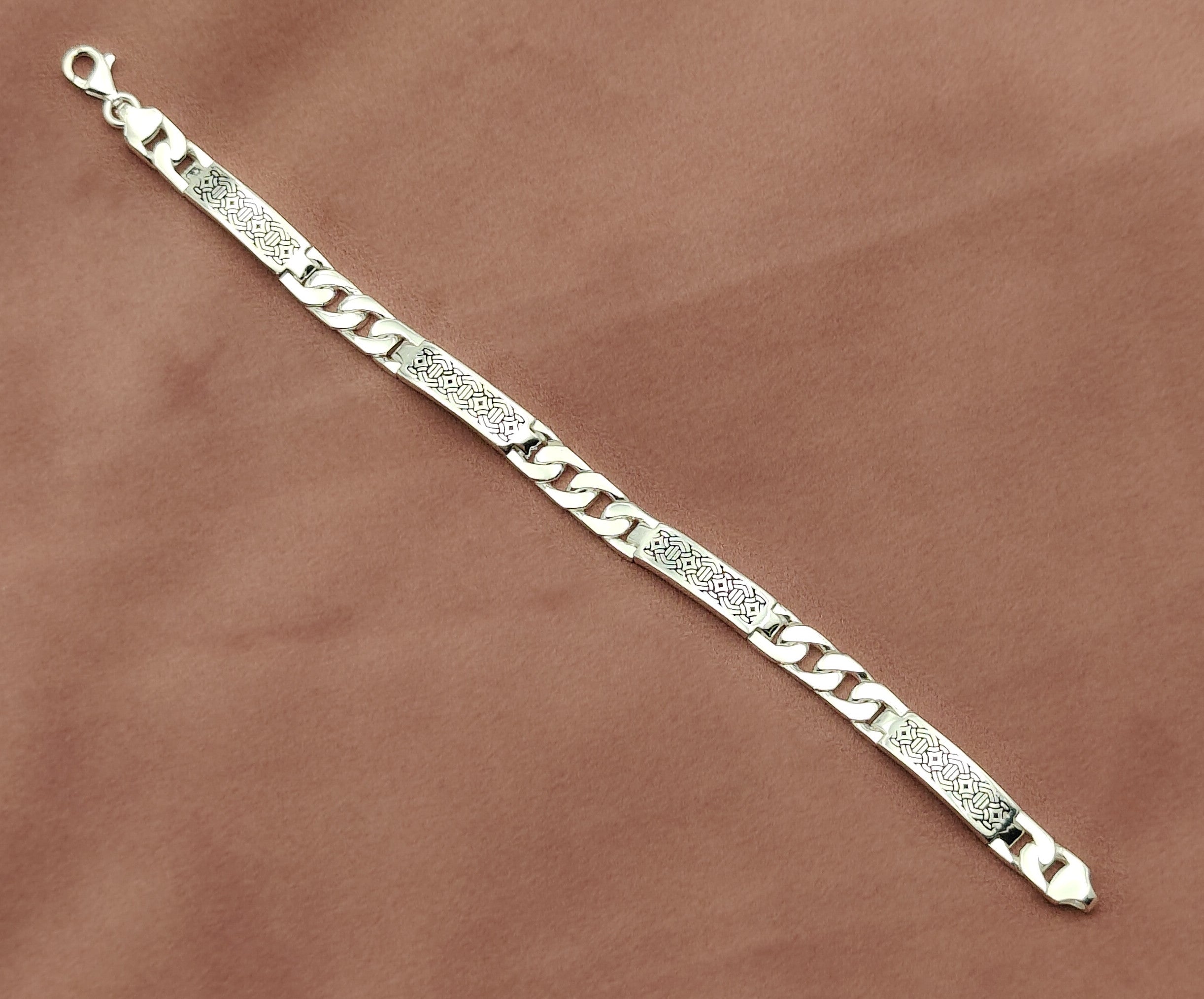 italian link bracelet bracelet for him bracelet for her elegant bracelet versatile bracelet giva bracelets