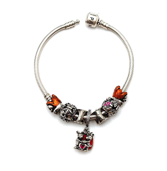 silver pandora bracelet bracelet for women girls bracelet pandora bracelet