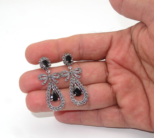 pure 925 silver earrings