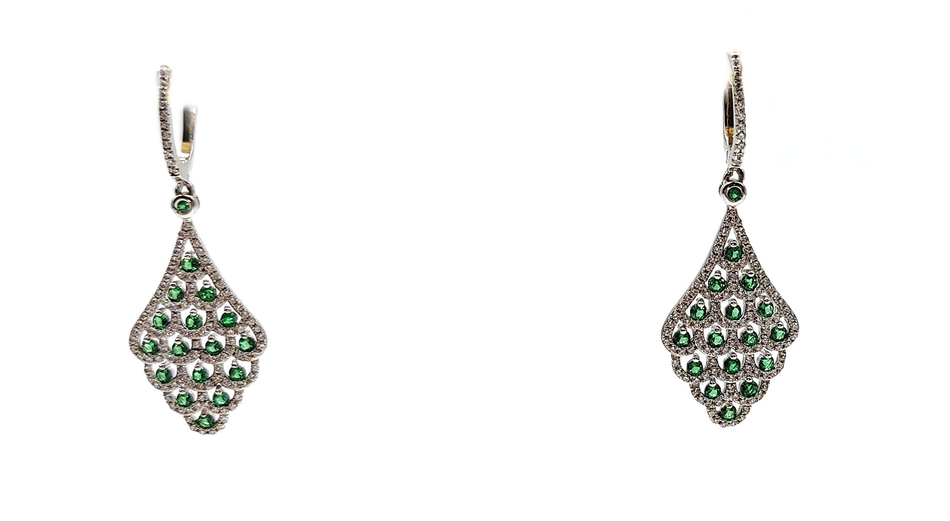 anushka sharma silver earrings silver zircon earrings anushka sharma silver jewellery