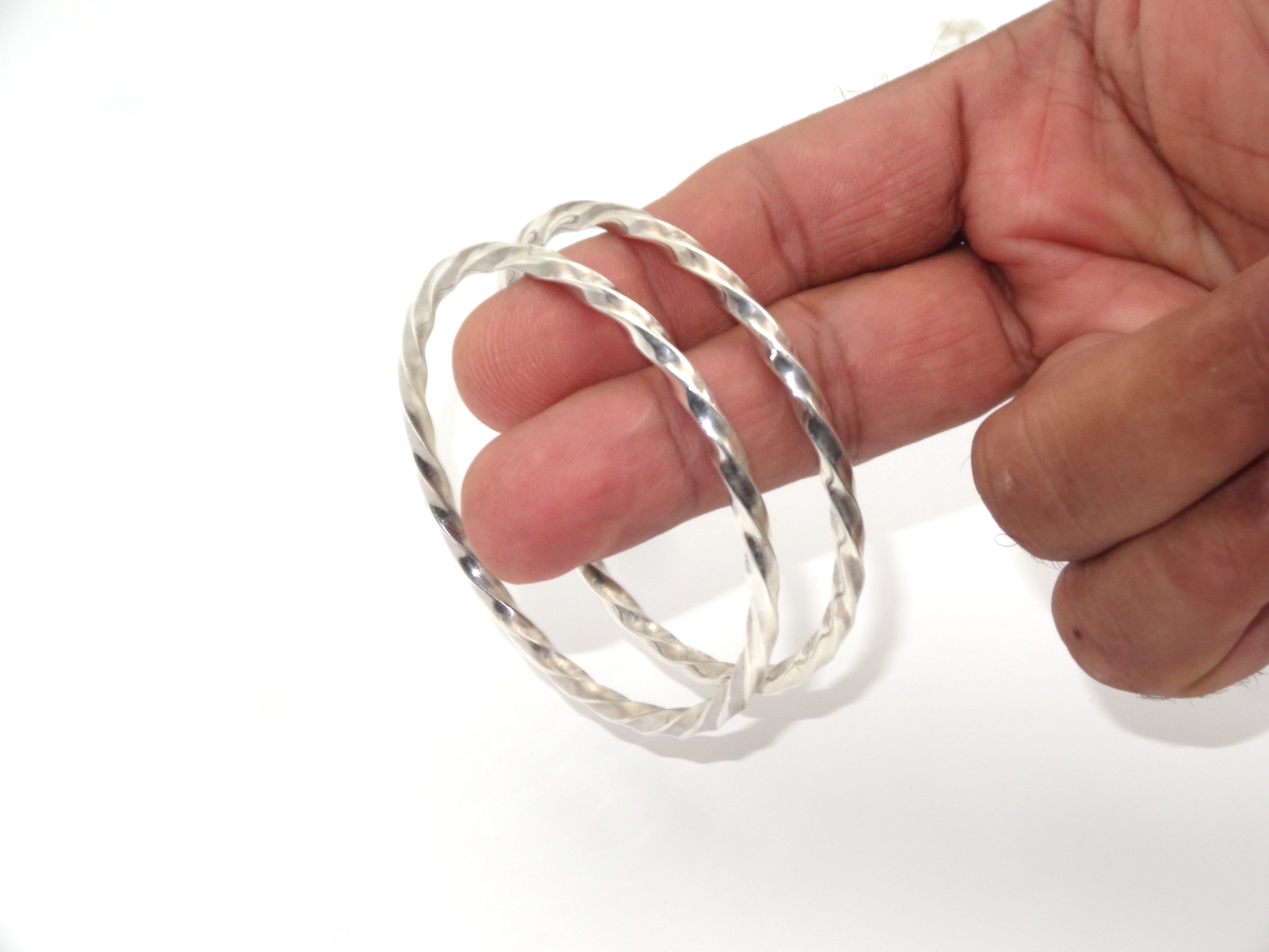 silver bangles, pure silver bangles, 925 silver bangles