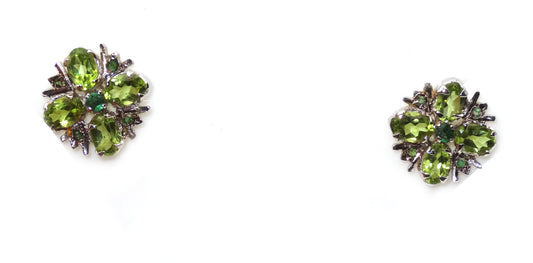 silver emerald tops pure silver tops 925 silver tops