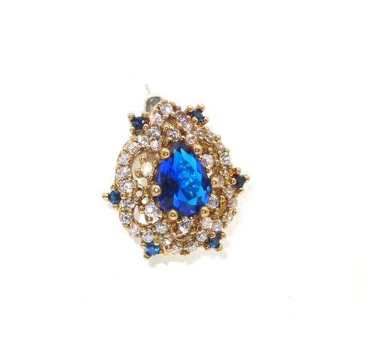 pendant set with earrings