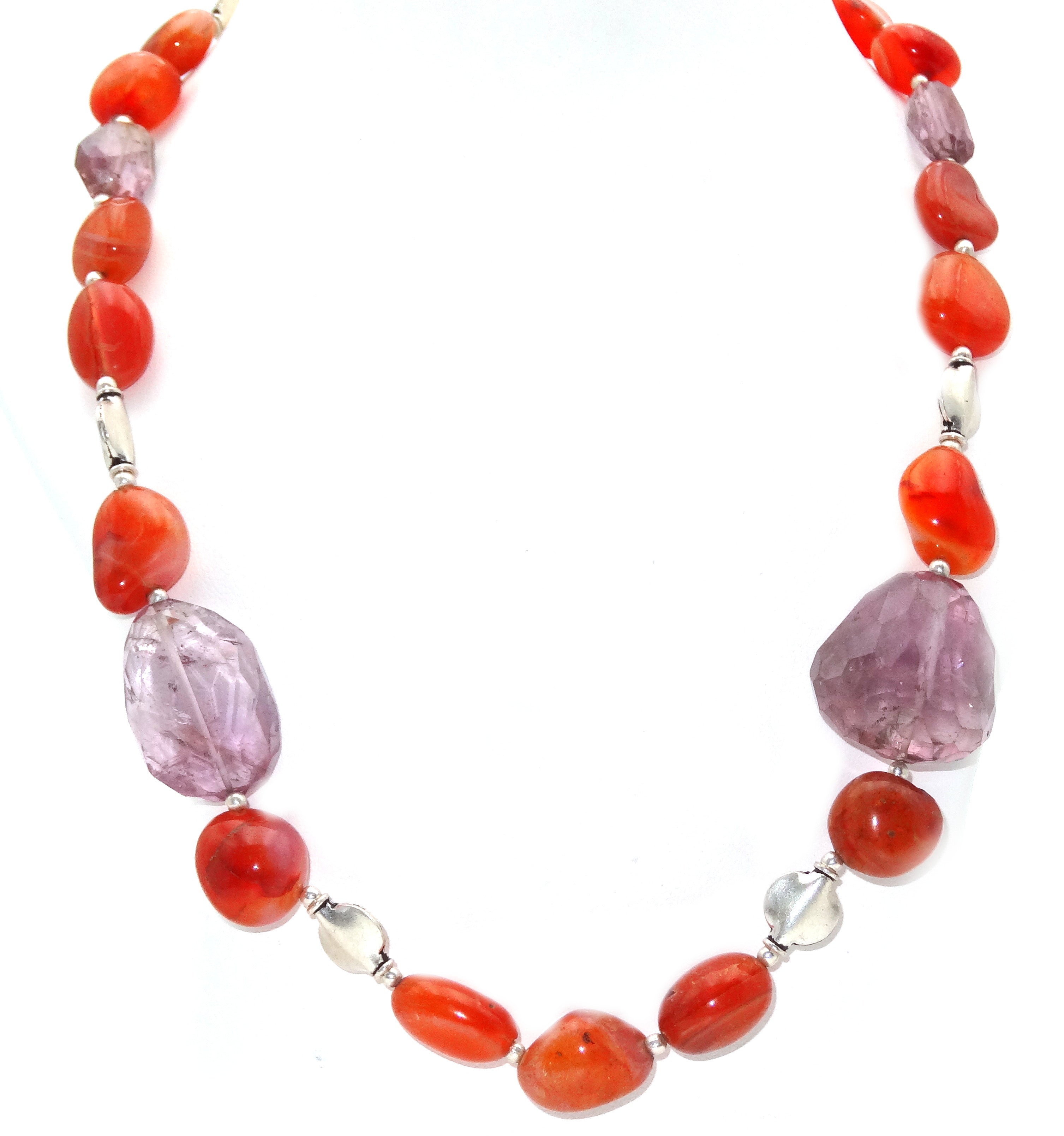 silver mala front side