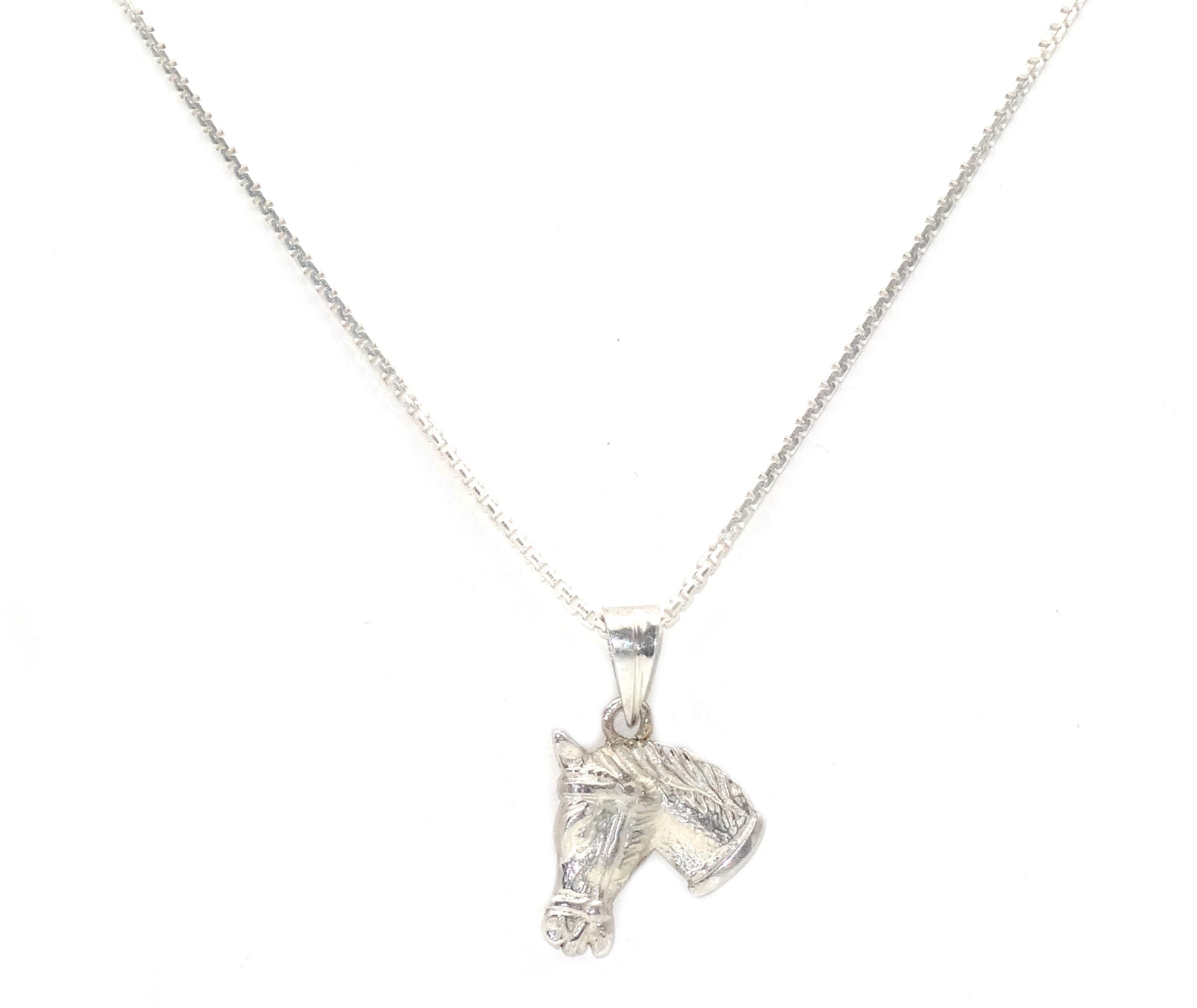 sterling silver lucky horse