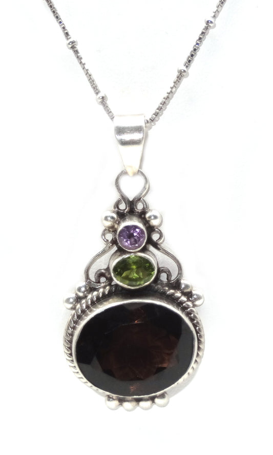 peridot pendant
