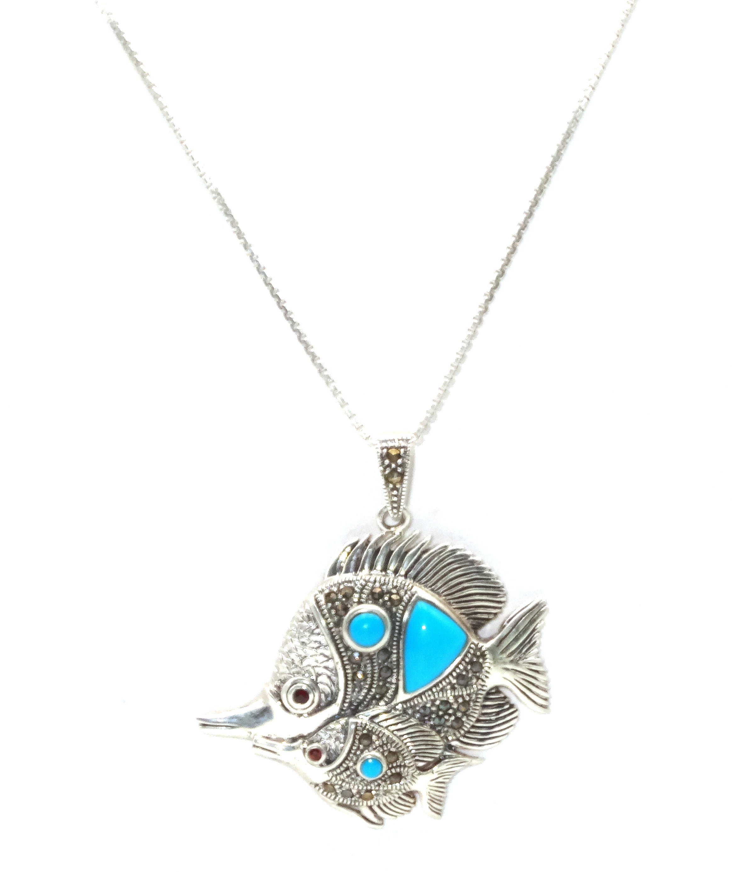 silver dolphin pendant