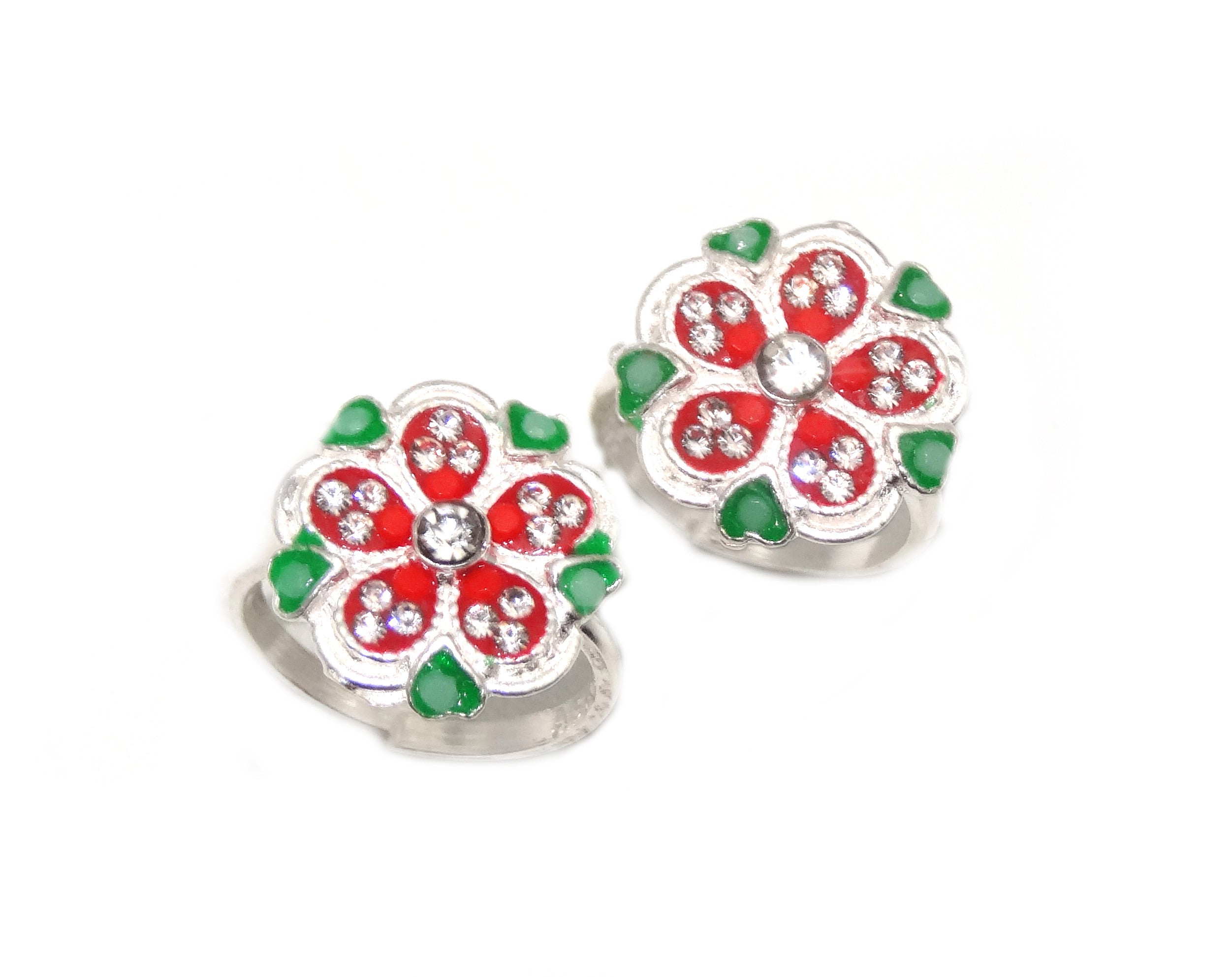 Pure 925 silver toe rings