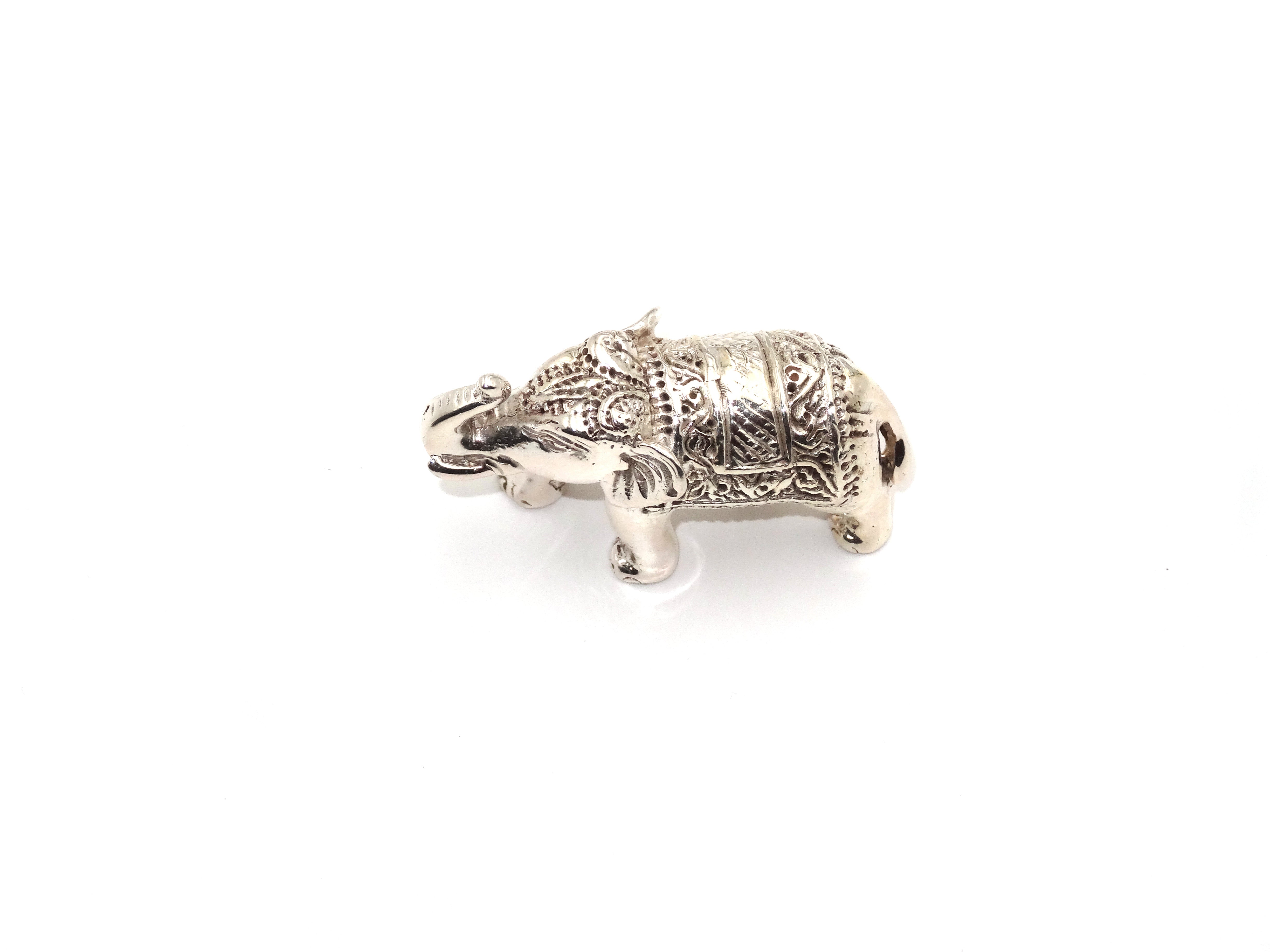 Sterling Silver elephant